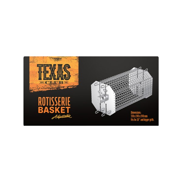 Cesta ajustable rotisserie 21" | Kamadoteca