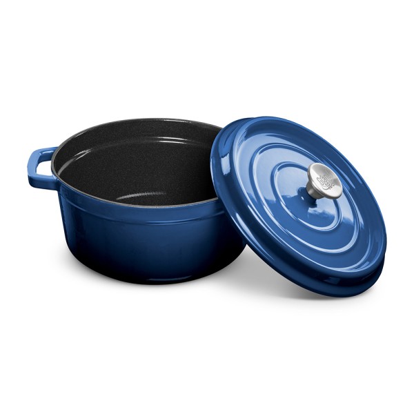 Olla esmaltada con tapa para kamado | Kamadoteca