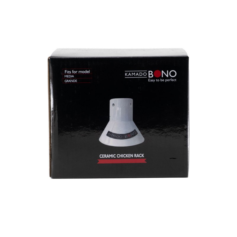 Soporte cerámico para pollo | Kamadoteca