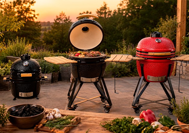 Kamado pequeño, mediano o grande: cuál te conviene de verdad